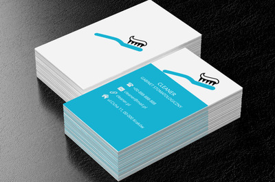 Szczoteczka do zębów, Medycyna, Stomatologia - Wizytówki Netprint