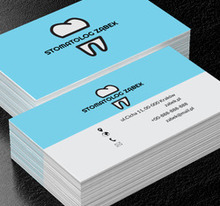 Nazwa w zębie, Medycyna, Stomatologia - Wizytówki Netprint