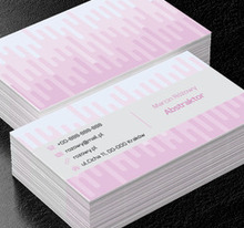 Różne odcienie różowego, Motywy, Abstrakcja - Wizytówki Netprint