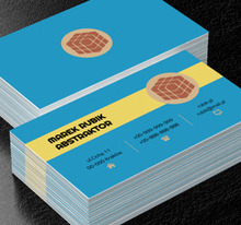 Kostka Rubika, Motywy, Abstrakcja - Wizytówki Netprint