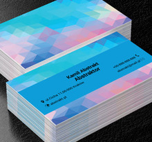 Kolorowa abstrakcja, Motywy, Abstrakcja - Wizytówki Netprint