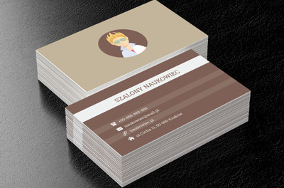 Szalony naukowiec, Motywy, Ludzie - Wizytówki Netprint