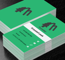 Za górami, za lasami, Motywy, Krajobraz - Wizytówki Netprint