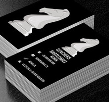 Biały koń szachowy, Motywy, Przedmioty - Wizytówki Netprint