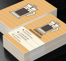 Biała kawiarka, Motywy, Przedmioty - Wizytówki Netprint