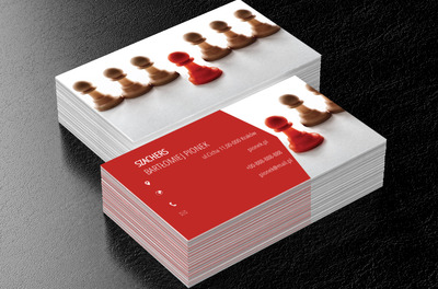 Pion szachowy, Motywy, Przedmioty - Wizytówki Netprint