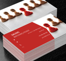 Pion szachowy, Motywy, Przedmioty - Wizytówki Netprint