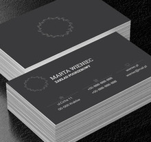 Jasny wieniec, Motywy, Roślinne - Wizytówki Netprint