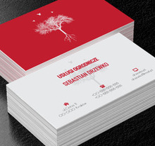 Drzewo z korzeniami, Motywy, Roślinne - Wizytówki Netprint