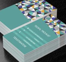 Oryginalne trójkąty, Motywy, Tła i tekstury - Wizytówki Netprint