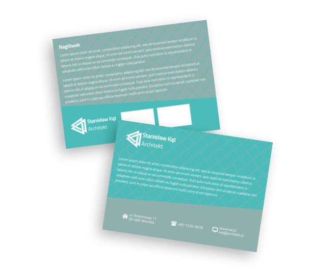 Dokładność i staranność wykonania, Budownictwo, Architektura - Ulotki Netprint szablony online