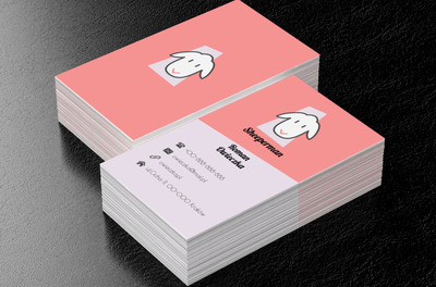 Łebek owieczki, Motywy, Zwierzęta - Wizytówki Netprint