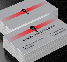 Dom w kształcie klucza, Nieruchomość, Wynajem mieszkań - Wizytówki Netprint
