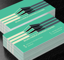 Futurystyczny budynek, Nieruchomość, Biuro nieruchomości - Wizytówki Netprint