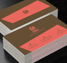 Czerwony domek, Nieruchomość, Biuro nieruchomości - Wizytówki Netprint