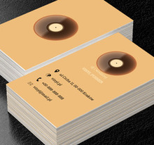 Cieniowany winyl, Rozrywka, DJ - Wizytówki Netprint