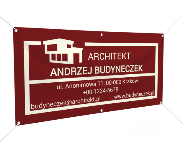 Realizacje zgodne z projektami, Budownictwo, Architektura - Banery Netprint szablony online