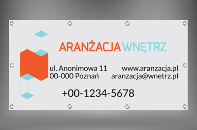 Każdy kolor i każdy centymetr , Budownictwo, Aranżacja wnętrz - Banery Netprint