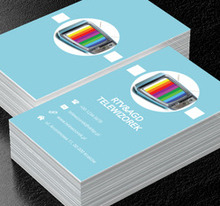 Telewizor z kineskopem , Sprzedaż, RTV i AGD - Wizytówki Netprint