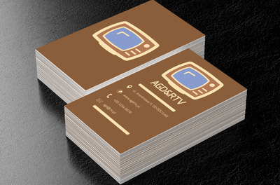 Telewizor kineskopowy, Sprzedaż, RTV i AGD - Wizytówki Netprint