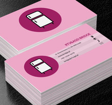 Lodówka w fioletowym kółku, Sprzedaż, RTV i AGD - Wizytówki Netprint