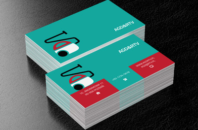 Kolorowy odkurzacz, Sprzedaż, RTV i AGD - Wizytówki Netprint