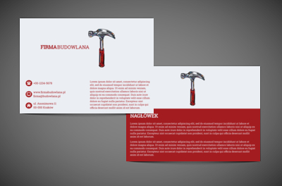 Z miłości do idealnego kształtu, Budownictwo, Firma budowlana - Ulotki Netprint