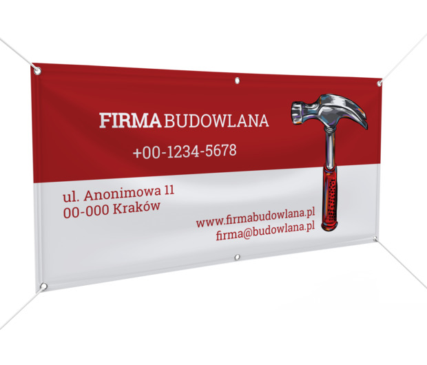 Reklama, która przekonuje, Budownictwo, Firma budowlana - Banery Netprint szablony online