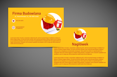 Wybrane stanowisko – praca wyżyną sukcesu, Budownictwo, Firma budowlana - Ulotki Netprint