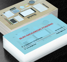 Atrybuty księgowego, Finanse i ubezpieczenia, Biuro rachunkowe - Wizytówki Netprint