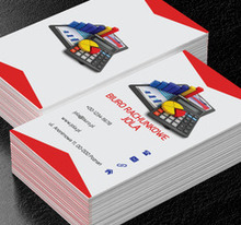 Kolorowe wykresy, Finanse i ubezpieczenia, Biuro rachunkowe - Wizytówki Netprint