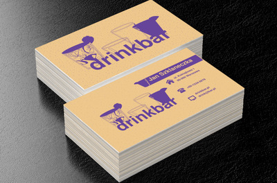 Wspomnienie wakacji, Gastronomia, Bar - Wizytówki Netprint