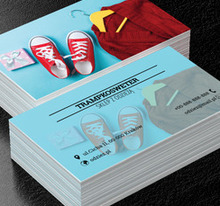 Trampki i sweter, Sprzedaż, Odzież - Wizytówki Netprint