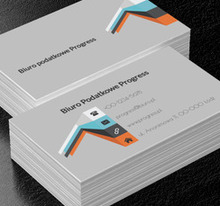 Kolorowe paski informacyjne, Finanse i ubezpieczenia, Doradztwo podatkowe - Wizytówki Netprint