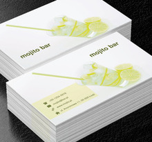 Drink mohito, Gastronomia, Bar - Wizytówki Netprint