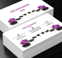 Kamienie do masażu, Zdrowie i uroda, SPA - Wizytówki Netprint