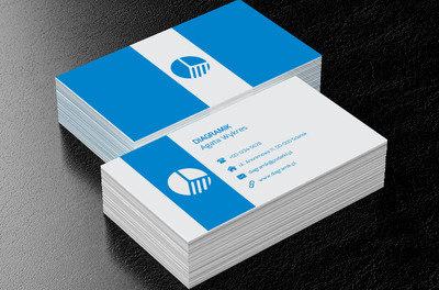 Biało niebieskie koło, Finanse i ubezpieczenia, Doradztwo podatkowe - Wizytówki Netprint