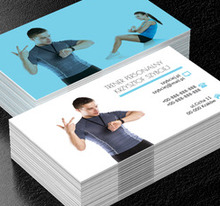 Trening personalny, Zdrowie i uroda, Trener personalny - Wizytówki Netprint