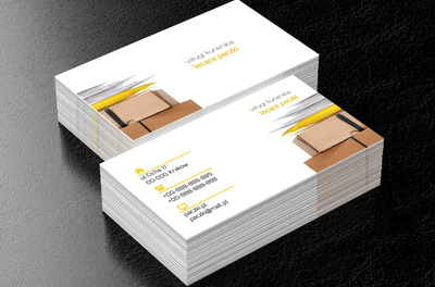 Paczki i papiery, Transport, Usługi kurierskie - Wizytówki Netprint