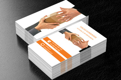 Przekazanie paczek, Transport, Usługi kurierskie - Wizytówki Netprint