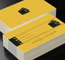 Czarny portfel, Finanse i ubezpieczenia, Kredyty / Pożyczki - Wizytówki Netprint