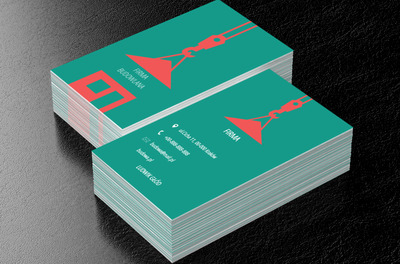 Czerwony dach, Budownictwo, Firma budowlana - Wizytówki Netprint