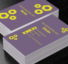 Różnorodne nakrętki, Budownictwo, Skład budowlany - Wizytówki Netprint