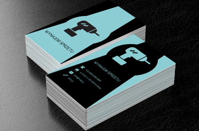 Wiertarko-wkrętarka, Budownictwo, Wynajem sprzętu - Wizytówki Netprint