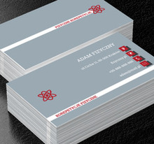 Model atomu, Edukacja, Korepetycje - Wizytówki Netprint