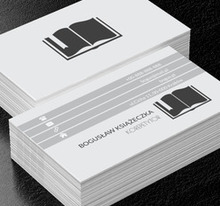 Otwarta księga, Edukacja, Korepetycje - Wizytówki Netprint