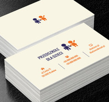 Kolorowe dzieci, Edukacja, Przedszkole - Wizytówki Netprint