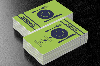 Zdrowe i pyszne jedzenie, Gastronomia, Restauracja - Wizytówki Netprint