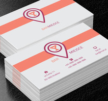 Znacznik miejsca, Gastronomia, Bar - Wizytówki Netprint