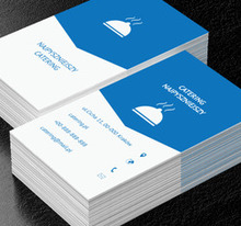 Gorący posiłek, Gastronomia, Catering - Wizytówki Netprint